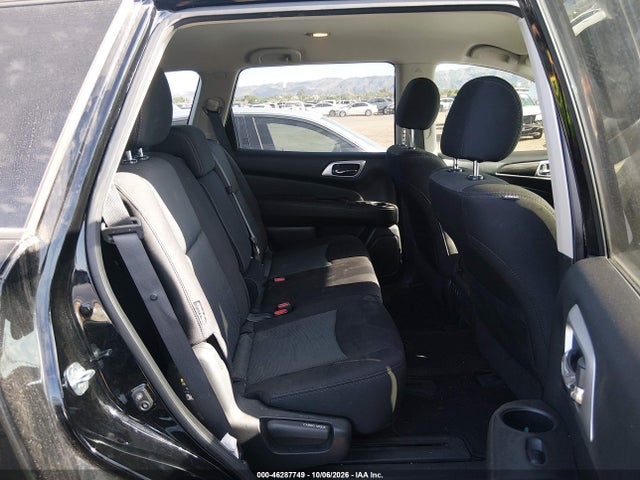 2019 Nissan Pathfinder S მანქანა იყიდება აუქციონზე, vin: 5N1DR2MM4KC645649, აუქციონის ნომერი: 46287749