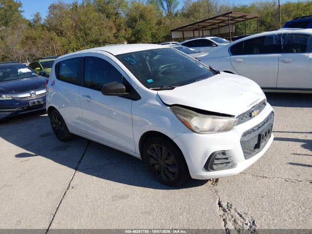 Aukcja sprzedaży 2016 Chevrolet Spark Ls Cvt, vin: KL8CB6SA8GC576100, numer aukcji: 46287750