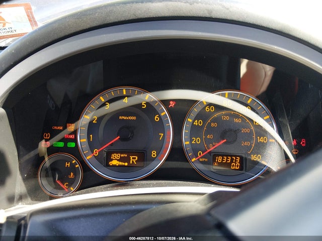 2006 Infiniti Fx45 მანქანა იყიდება აუქციონზე, vin: JNRBS08W86X400576, აუქციონის ნომერი: 46287812