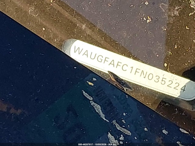 Продаж на аукціоні авто 2015 Audi A6 2.0t Premium, vin: WAUGFAFC1FN035224, номер лоту: 46287817