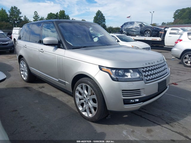 Auction sale of the 2016 Land Rover Range Rover 3.0l V6 Supercharged Hse, vin: SALGS2PF1GA287456, lot number: 46287829