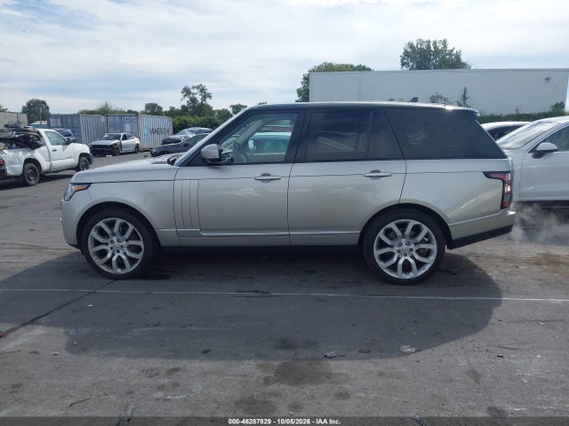 Aukcja sprzedaży 2016 Land Rover Range Rover 3.0l V6 Supercharged Hse, vin: SALGS2PF1GA287456, numer aukcji: 46287829
