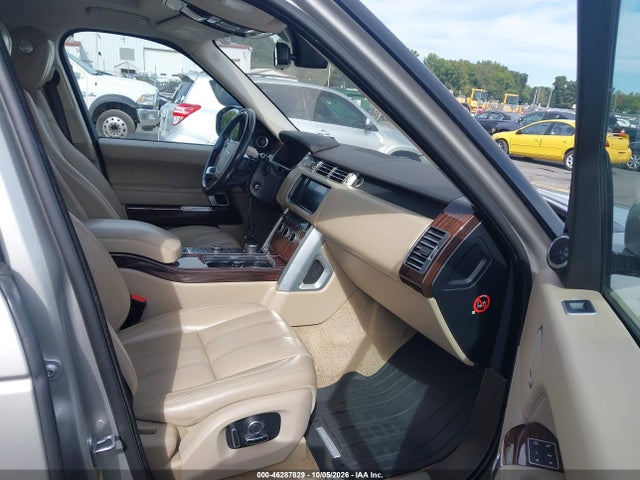 Aukcja sprzedaży 2016 Land Rover Range Rover 3.0l V6 Supercharged Hse, vin: SALGS2PF1GA287456, numer aukcji: 46287829