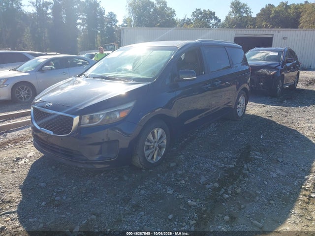 2017 Kia Sedona Lx მანქანა იყიდება აუქციონზე, vin: KNDMB5C11H6265628, აუქციონის ნომერი: 46287849