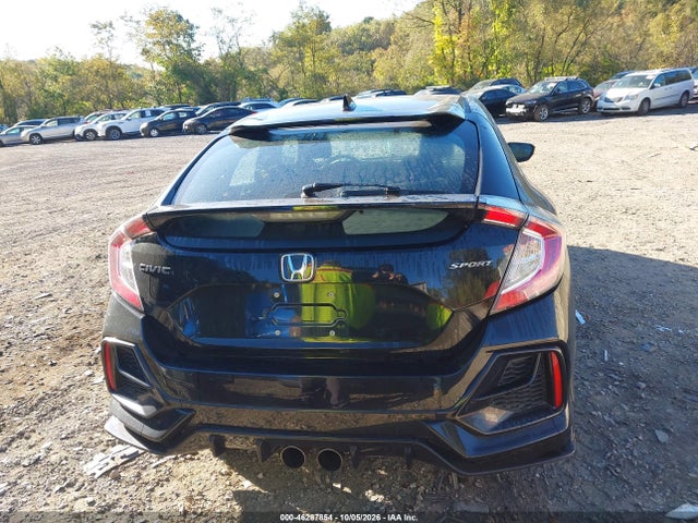 Продажа на аукционе авто 2020 Honda Civic Sport, vin: SHHFK7G46LU223122, номер лота: 46287854