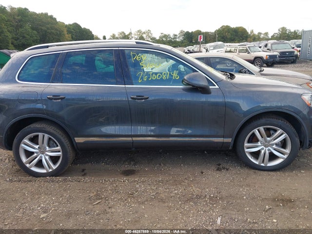 46287889 :رقم المزاد ، WVGEF9BP7DD001532 vin ، 2013 Volkswagen Touareg Vr6 Lux مزاد بيع