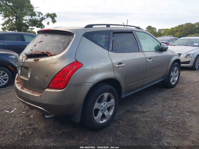 Продажа на аукционе авто 2004 Nissan Murano Sl, vin: JN8AZ08W14W303654, номер лота: 46287902