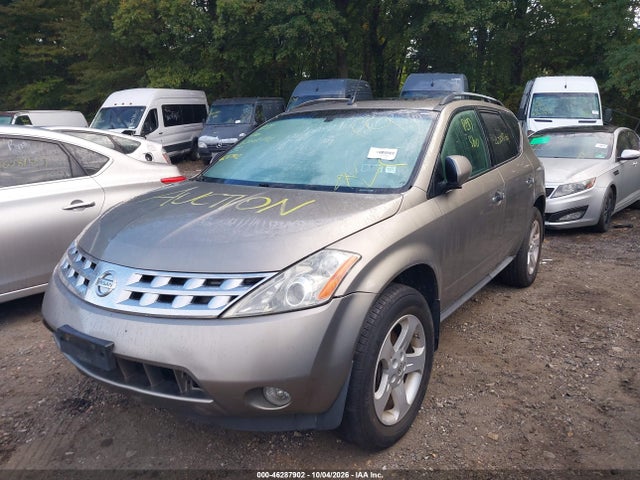 Продажа на аукционе авто 2004 Nissan Murano Sl, vin: JN8AZ08W14W303654, номер лота: 46287902