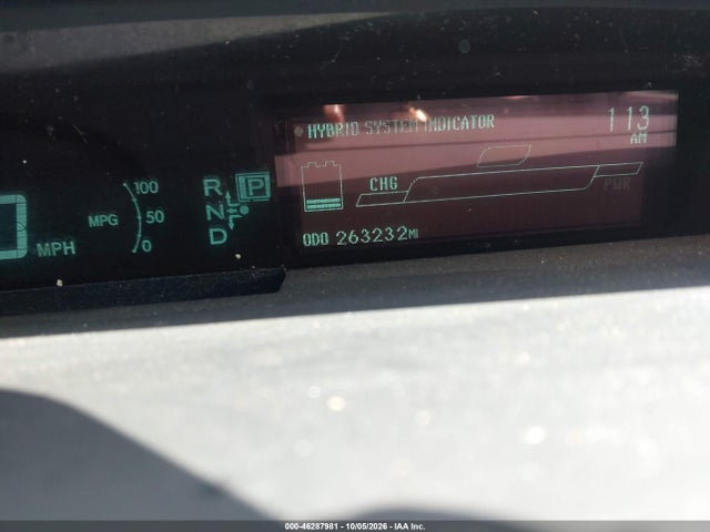 46287981 :رقم المزاد ، JTDKN3DU9A0056559 vin ، 2010 Toyota Prius Iii مزاد بيع