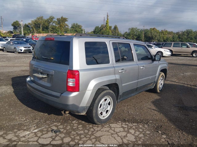2016 Jeep Patriot Sport მანქანა იყიდება აუქციონზე, vin: 1C4NJPBB5GD754492, აუქციონის ნომერი: 46288002