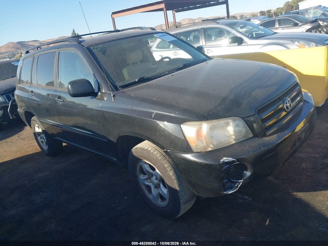 2006 Toyota Highlander მანქანა იყიდება აუქციონზე, vin: JTEGD21A360141073, აუქციონის ნომერი: 46288042