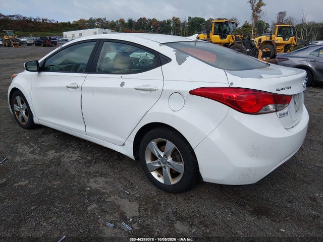 2013 Hyundai Elantra Gls მანქანა იყიდება აუქციონზე, vin: 5NPDH4AE9DH294535, აუქციონის ნომერი: 46288078