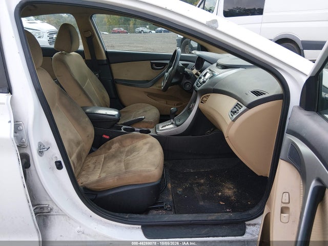 2013 Hyundai Elantra Gls მანქანა იყიდება აუქციონზე, vin: 5NPDH4AE9DH294535, აუქციონის ნომერი: 46288078