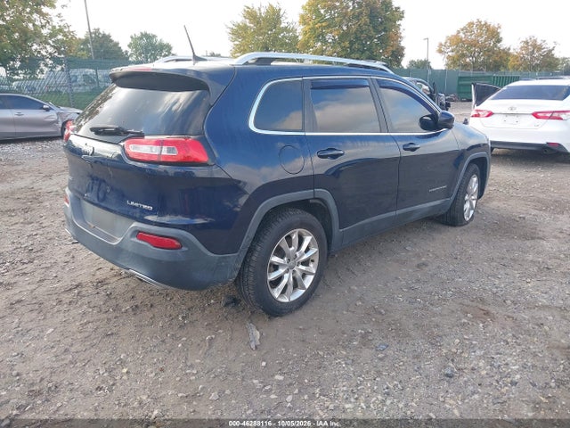 2016 Jeep Cherokee Limited მანქანა იყიდება აუქციონზე, vin: 1C4PJMDS7GW144991, აუქციონის ნომერი: 46288116
