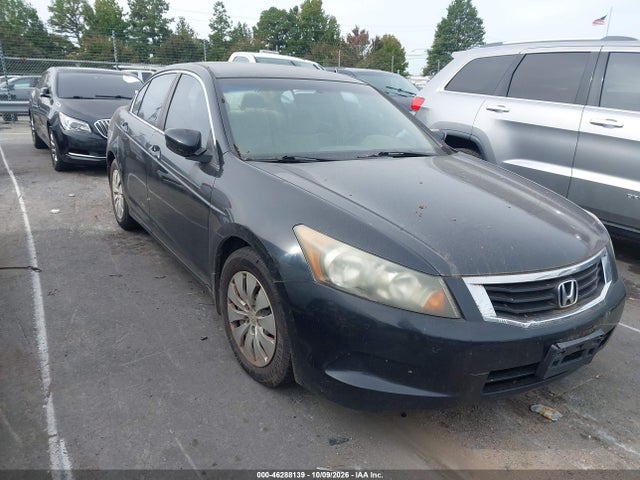 Auction sale of the 2008 Honda Accord 2.4 Lx, vin: 1HGCP263X8A143650, lot number: 46288139