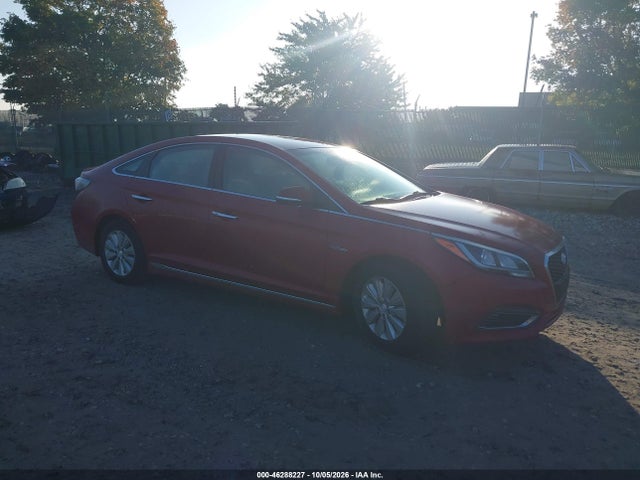2016 Hyundai Sonata Hybrid Se მანქანა იყიდება აუქციონზე, vin: KMHE24L13GA016348, აუქციონის ნომერი: 46288227