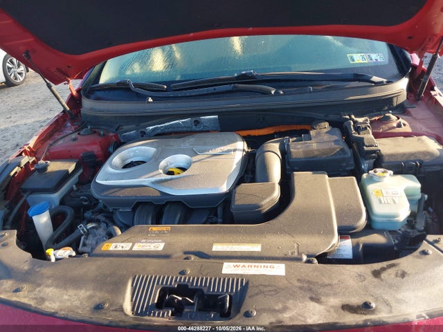 2016 Hyundai Sonata Hybrid Se მანქანა იყიდება აუქციონზე, vin: KMHE24L13GA016348, აუქციონის ნომერი: 46288227
