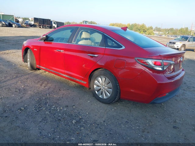 2016 Hyundai Sonata Hybrid Se მანქანა იყიდება აუქციონზე, vin: KMHE24L13GA016348, აუქციონის ნომერი: 46288227
