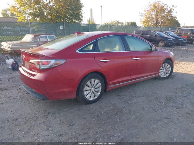 2016 Hyundai Sonata Hybrid Se მანქანა იყიდება აუქციონზე, vin: KMHE24L13GA016348, აუქციონის ნომერი: 46288227