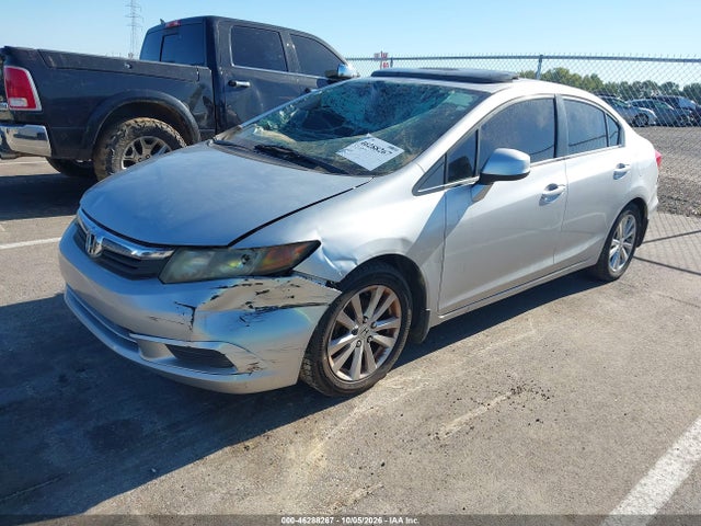 46288267 :رقم المزاد ، 19XFB2F95CE044884 vin ، 2012 Honda Civic Ex-l مزاد بيع