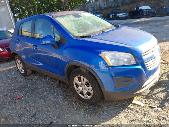 2016 Chevrolet Trax 1ls მანქანა იყიდება აუქციონზე, vin: KL7CJKSB7GB757526, აუქციონის ნომერი: 46288345