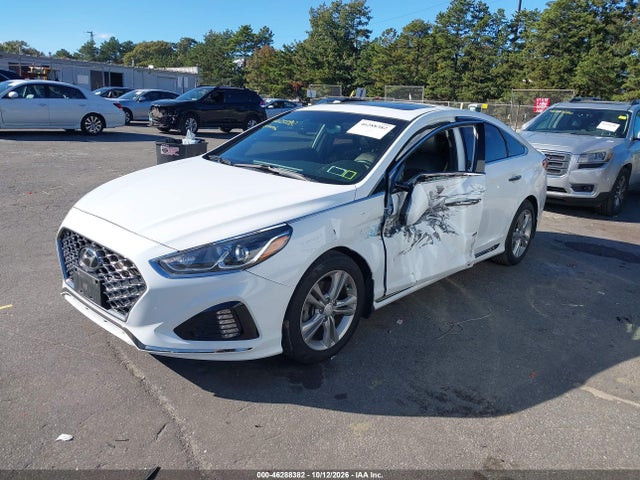 2018 Hyundai Sonata Sport მანქანა იყიდება აუქციონზე, vin: 5NPE34AF3JH694209, აუქციონის ნომერი: 46288382