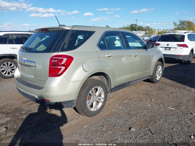 Продаж на аукціоні авто 2016 Chevrolet Equinox Ls, vin: 2GNALBEK6G1162741, номер лоту: 46288412
