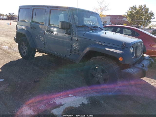 Продаж на аукціоні авто 2015 Jeep Wrangler Unlimited Sport, vin: 1C4BJWDGXFL539412, номер лоту: 46288417