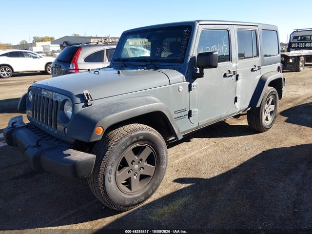 Продаж на аукціоні авто 2015 Jeep Wrangler Unlimited Sport, vin: 1C4BJWDGXFL539412, номер лоту: 46288417