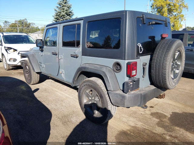 Продаж на аукціоні авто 2015 Jeep Wrangler Unlimited Sport, vin: 1C4BJWDGXFL539412, номер лоту: 46288417