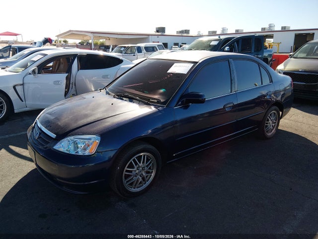 46288443 :رقم المزاد ، 2HGES16573H500960 vin ، 2003 Honda Civic Lx مزاد بيع
