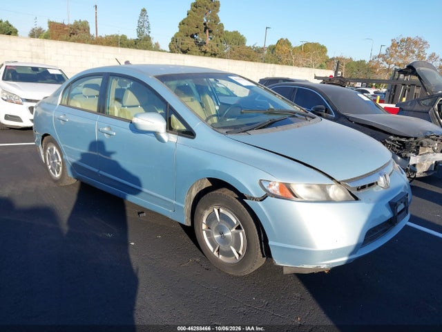 46288466 :رقم المزاد ، JHMFA36236S029361 vin ، 2006 Honda Civic Hybrid مزاد بيع