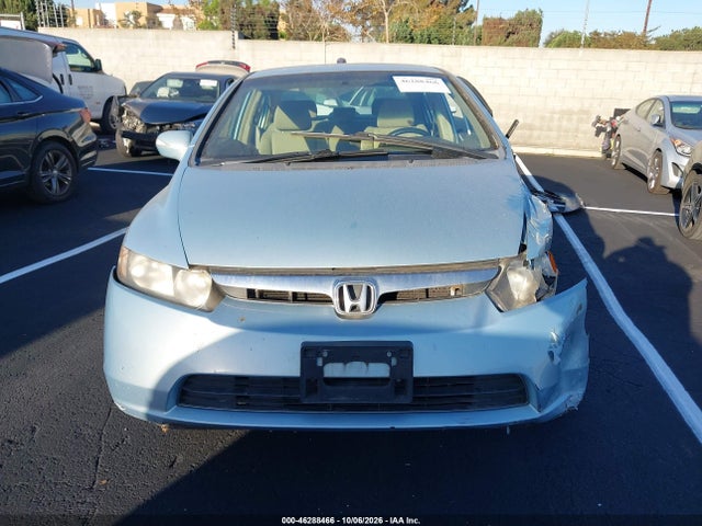 Aukcja sprzedaży 2006 Honda Civic Hybrid, vin: JHMFA36236S029361, numer aukcji: 46288466