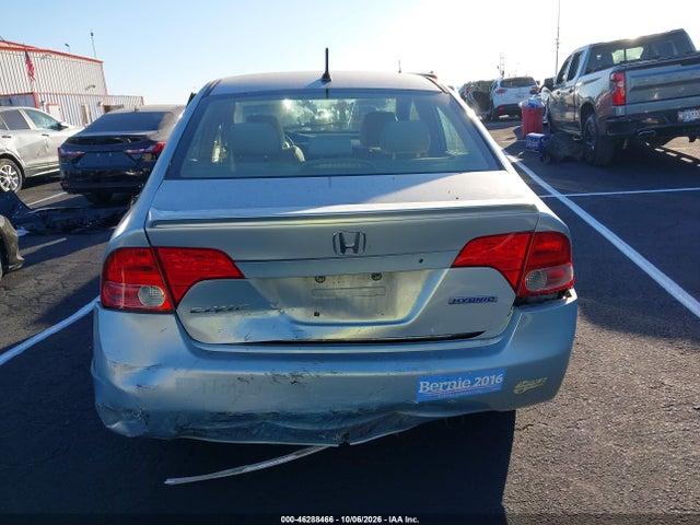 Aukcja sprzedaży 2006 Honda Civic Hybrid, vin: JHMFA36236S029361, numer aukcji: 46288466