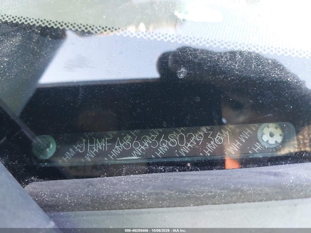 Aukcja sprzedaży 2006 Honda Civic Hybrid, vin: JHMFA36236S029361, numer aukcji: 46288466