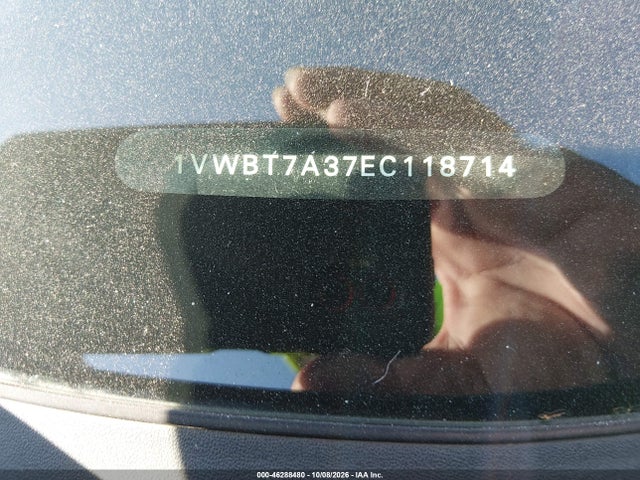 Aukcja sprzedaży 2014 Volkswagen Passat 1.8t Sport, vin: 1VWBT7A37EC118714, numer aukcji: 46288480