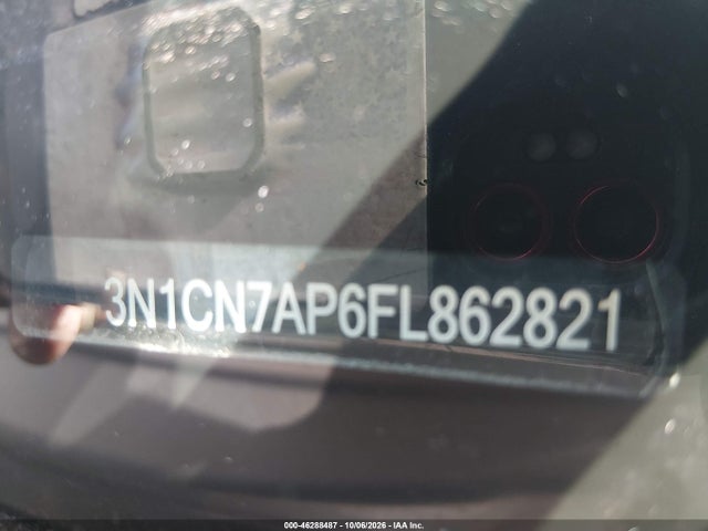 Aukcja sprzedaży 2015 Nissan Versa 1.6 Sv, vin: 3N1CN7AP6FL862821, numer aukcji: 46288487