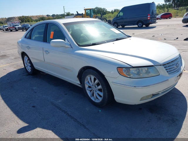 2006 Hyundai Azera Limited/se მანქანა იყიდება აუქციონზე, vin: KMHFC46F96A101332, აუქციონის ნომერი: 46288494