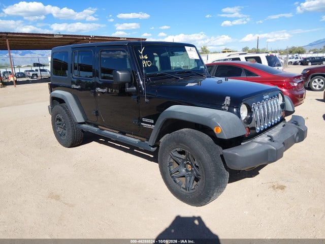 Продаж на аукціоні авто 2012 Jeep Wrangler Unlimited Sport, vin: 1C4BJWDG5CL274703, номер лоту: 46288524