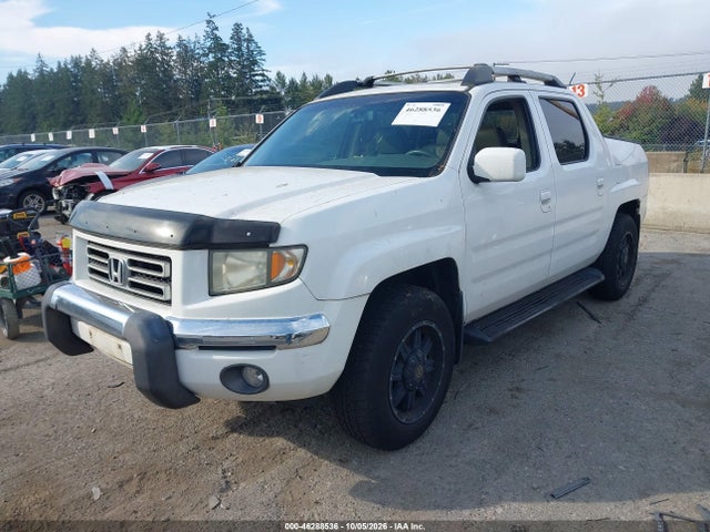 2006 Honda Ridgeline Rtl მანქანა იყიდება აუქციონზე, vin: 2HJYK16506H546433, აუქციონის ნომერი: 46288536