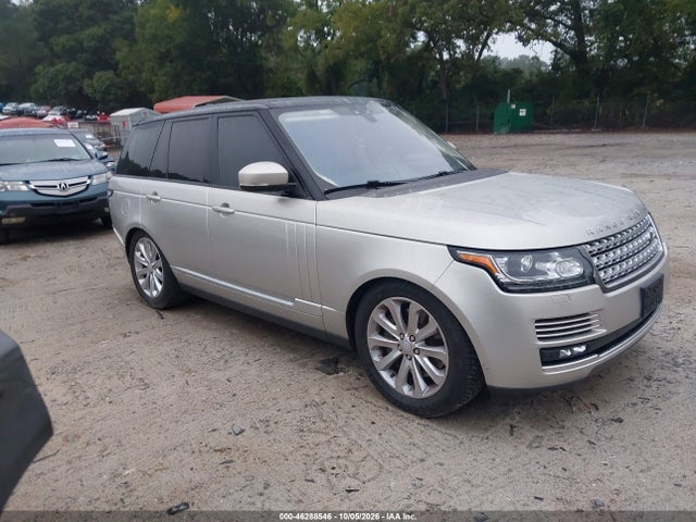 Aukcja sprzedaży 2017 Land Rover Range Rover 3.0l V6 Supercharged Hse, vin: SALGS2FV1HA349447, numer aukcji: 46288546