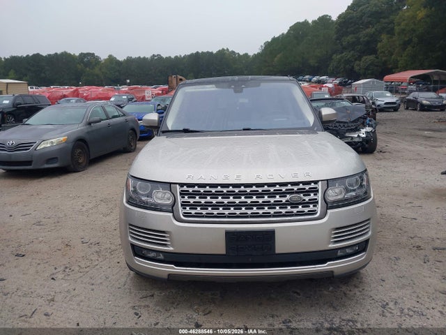 Aukcja sprzedaży 2017 Land Rover Range Rover 3.0l V6 Supercharged Hse, vin: SALGS2FV1HA349447, numer aukcji: 46288546