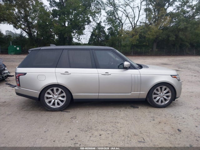 Aukcja sprzedaży 2017 Land Rover Range Rover 3.0l V6 Supercharged Hse, vin: SALGS2FV1HA349447, numer aukcji: 46288546