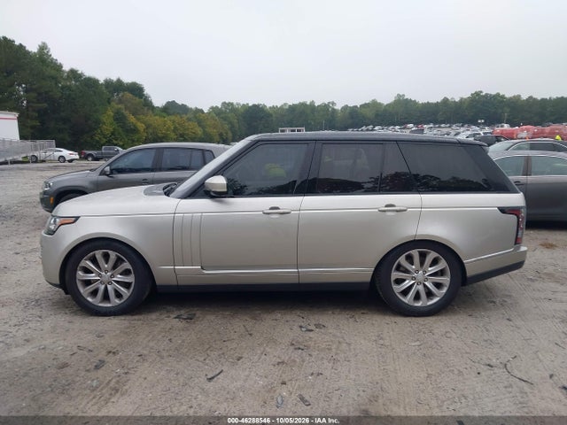 Aukcja sprzedaży 2017 Land Rover Range Rover 3.0l V6 Supercharged Hse, vin: SALGS2FV1HA349447, numer aukcji: 46288546