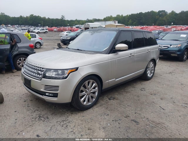 Aukcja sprzedaży 2017 Land Rover Range Rover 3.0l V6 Supercharged Hse, vin: SALGS2FV1HA349447, numer aukcji: 46288546
