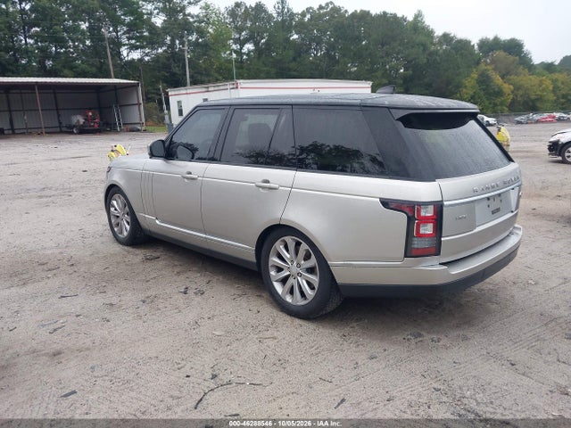 Aukcja sprzedaży 2017 Land Rover Range Rover 3.0l V6 Supercharged Hse, vin: SALGS2FV1HA349447, numer aukcji: 46288546