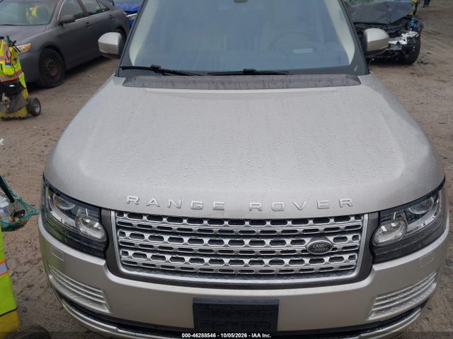 Aukcja sprzedaży 2017 Land Rover Range Rover 3.0l V6 Supercharged Hse, vin: SALGS2FV1HA349447, numer aukcji: 46288546