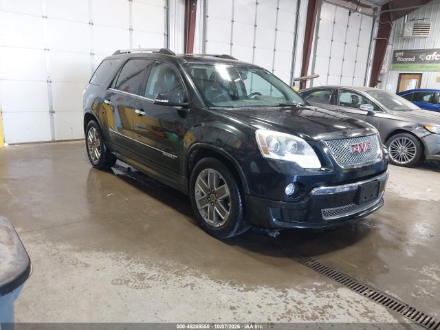 2012 Gmc Acadia Denali მანქანა იყიდება აუქციონზე, vin: 1GKKVTEDXCJ303586, აუქციონის ნომერი: 46288550