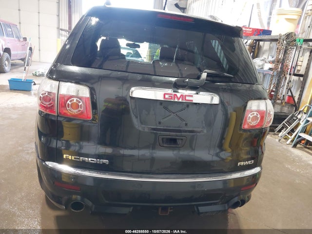 46288550 :رقم المزاد ، 1GKKVTEDXCJ303586 vin ، 2012 Gmc Acadia Denali مزاد بيع