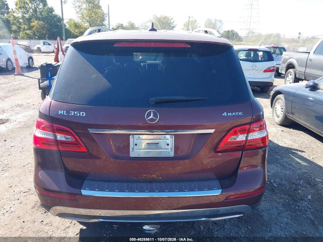 Aukcja sprzedaży 2013 Mercedes-benz Ml 350 4matic, vin: 4JGDA5HB9DA206009, numer aukcji: 46288611